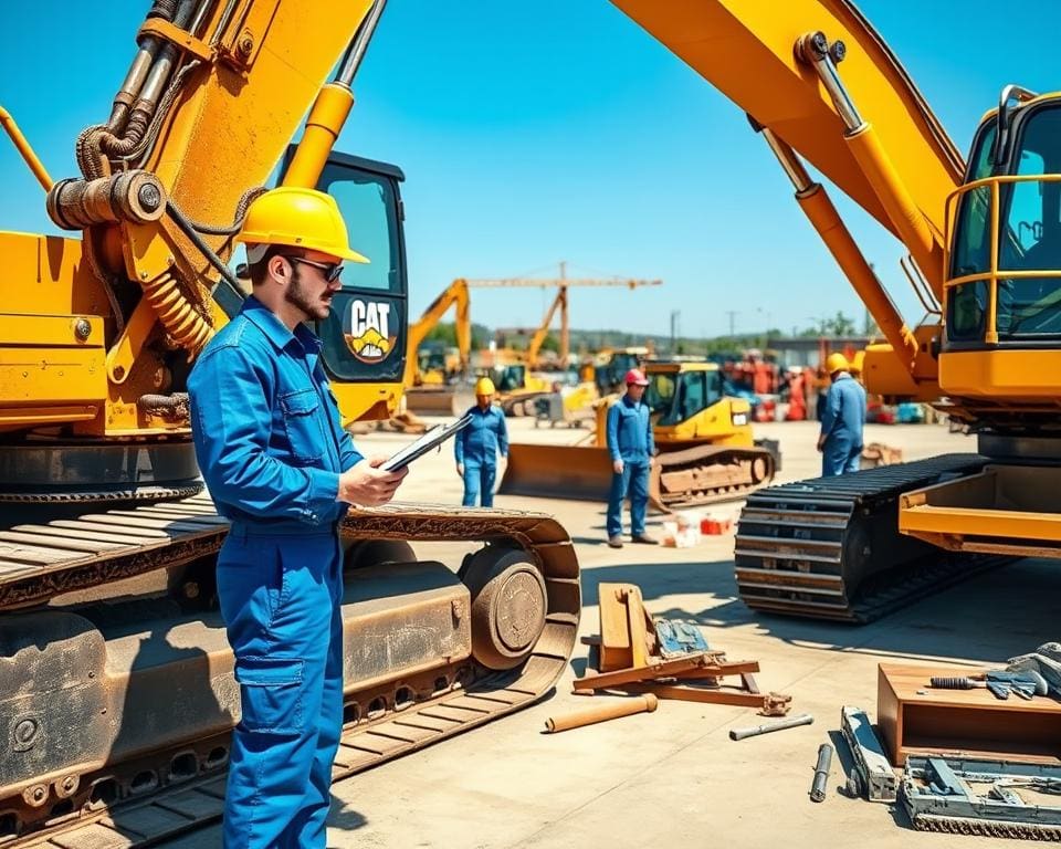 Hoe werkt preventief onderhoud bij zwaar materieel?