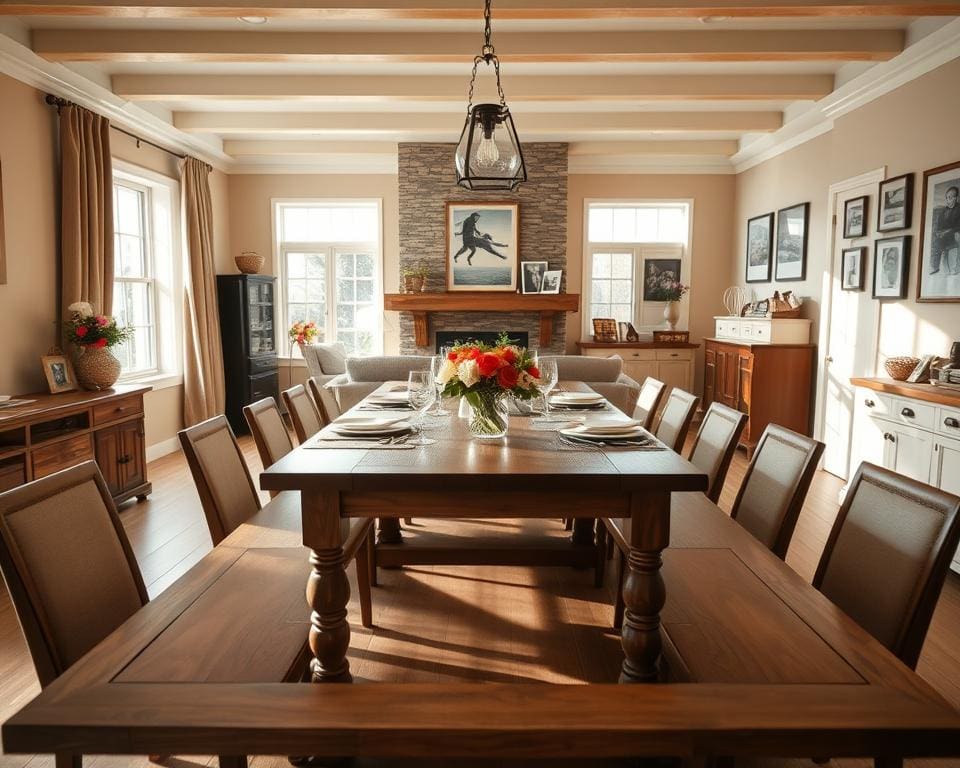 Waarom voelt een grote eettafel als hart van het huis?