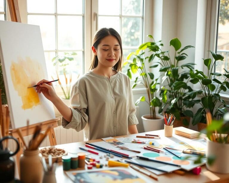 Wat maakt creatief bezig zijn zo rustgevend?