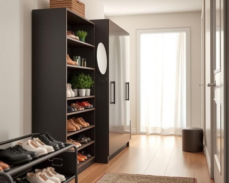 Wat maakt een schoenenkast handig in de hal?