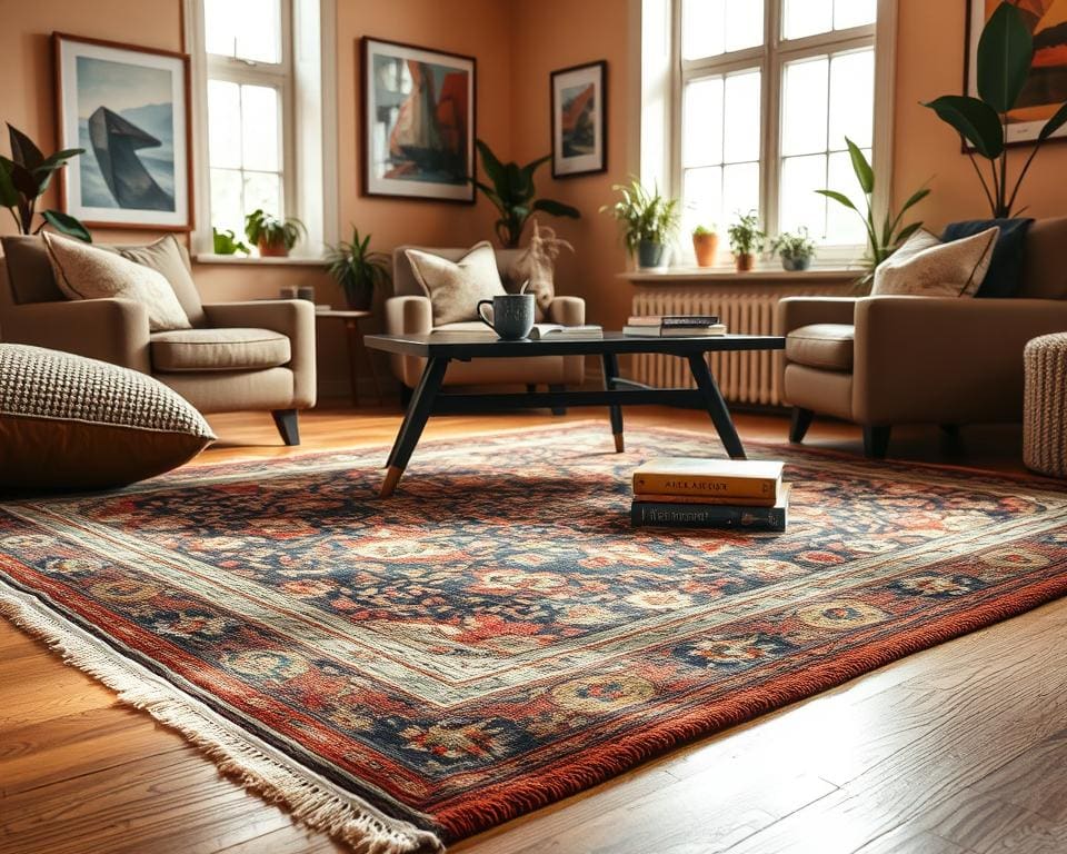 Wat maakt een vintage vloerkleed zo'n sfeermaker?