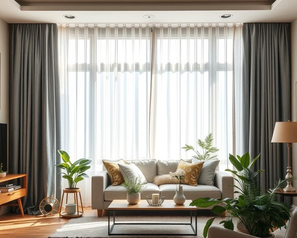 Wat maakt gordijnen geluiddempend?