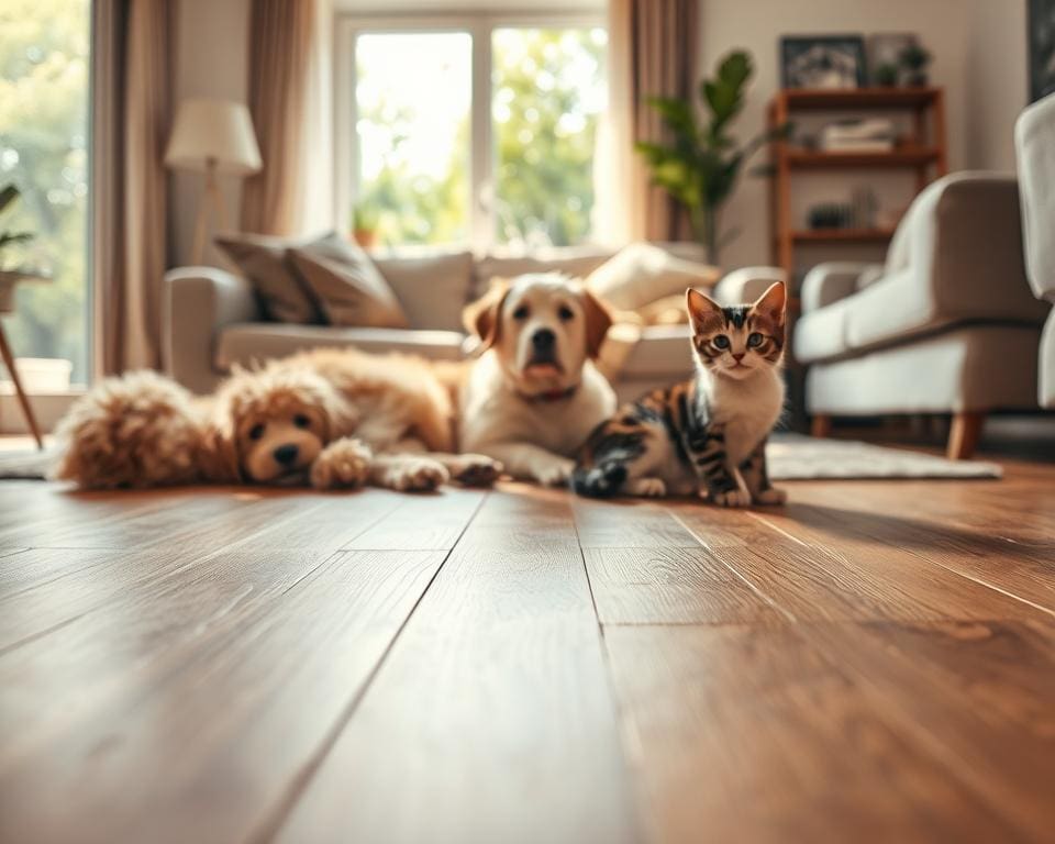 Welke vloer is geschikt voor huisdieren?