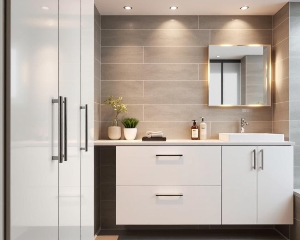 Badkamerkasten met soft-close