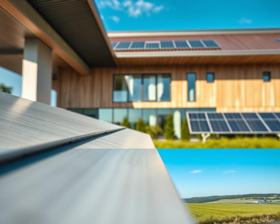 Hoe draagt energiezuinige dak- en gevelbeplating bij aan besparen?