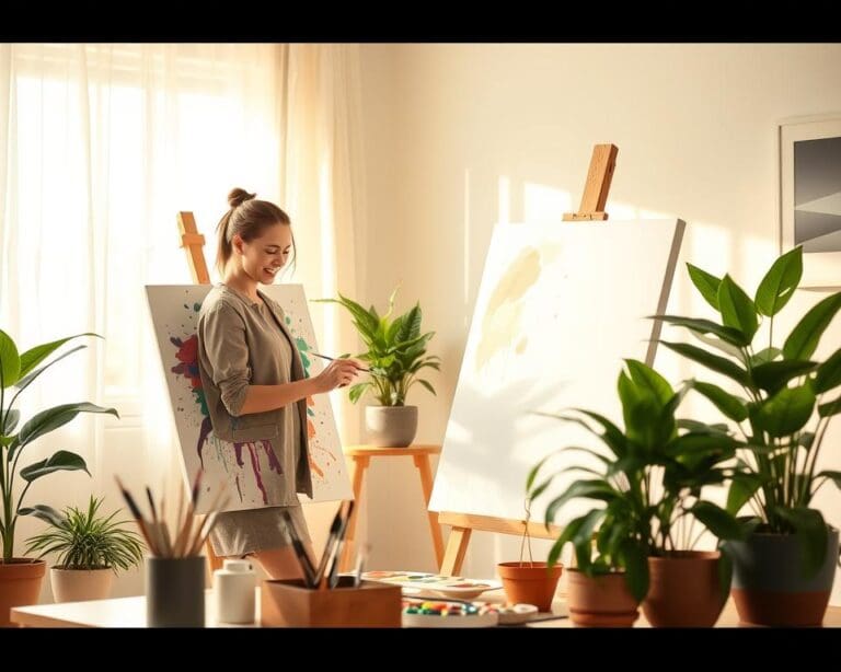 Hoe helpt creativiteit bij ontspanning?