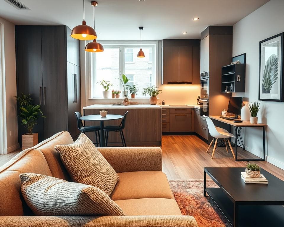 Hoe richt je een appartement praktisch en stijlvol in?