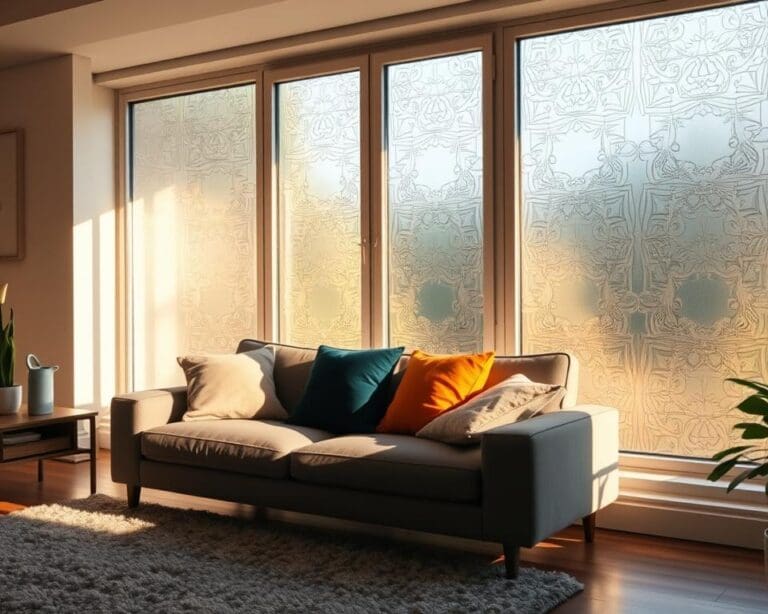 Raamfolie tegen inkijk voor thuisgebruik