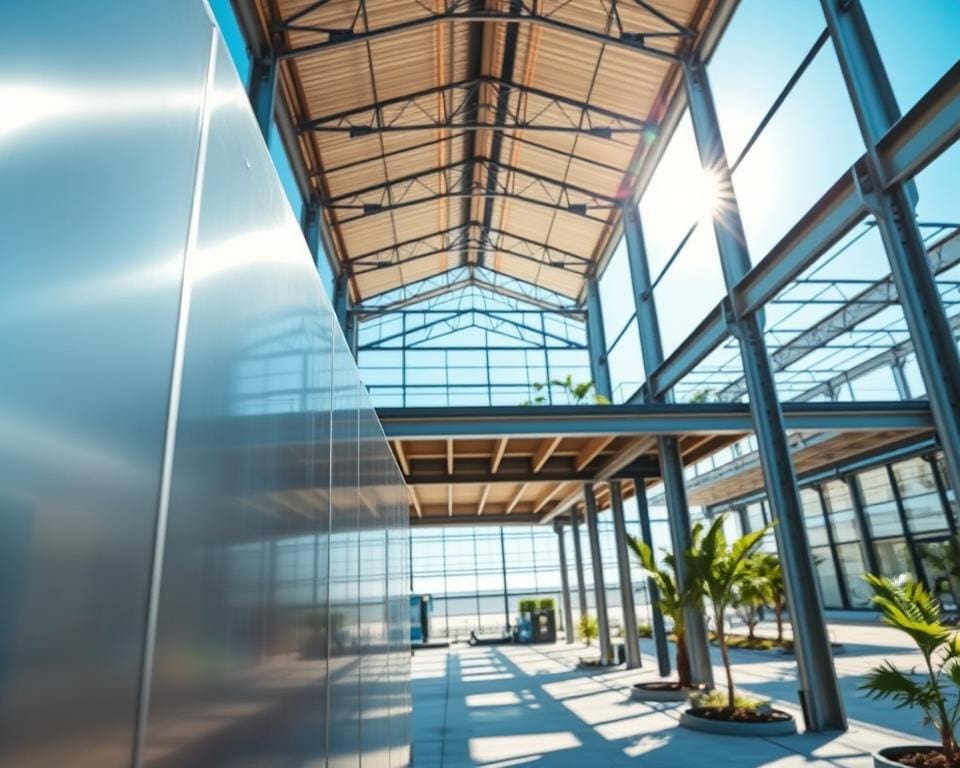 Waarom is dak- en wandbeplating geschikt voor bedrijfspanden?