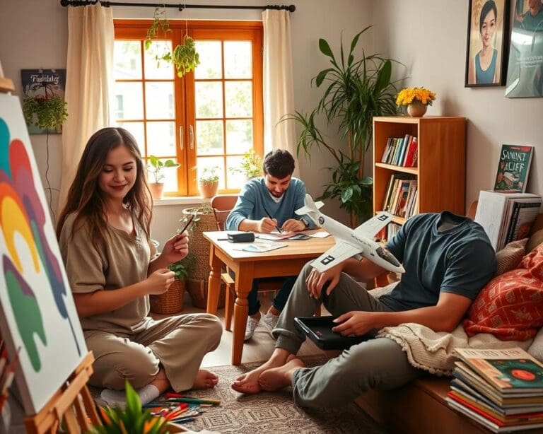 Wat zijn leuke hobby’s voor thuis?