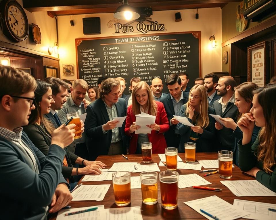 Waarom is een pubquiz op eigen locatie ideaal voor teams?