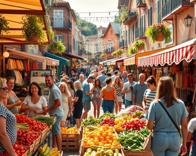 Wat maakt een weekendmarkt zo sfeervol?