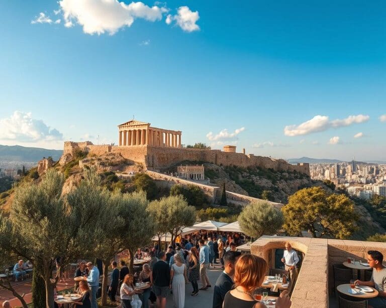 Wat zie je in Athene?