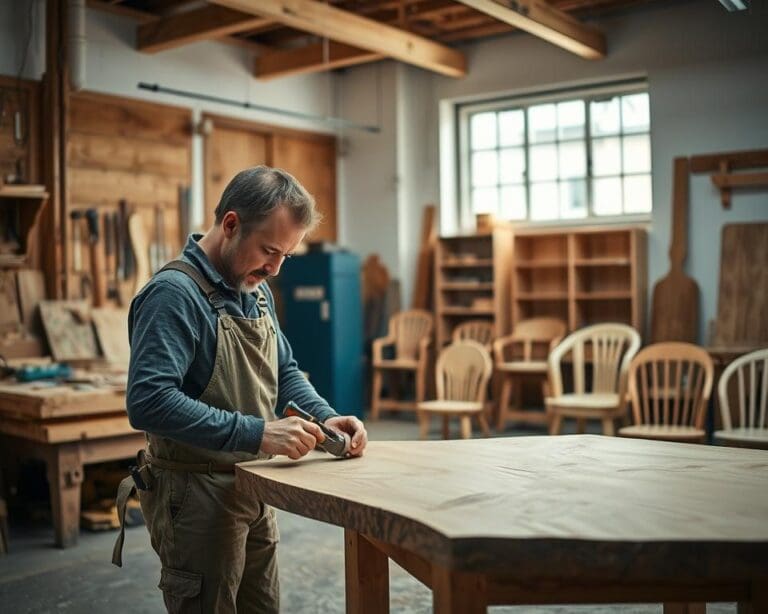 Hoe helpt een meubelmaker bij maatwerk meubels?