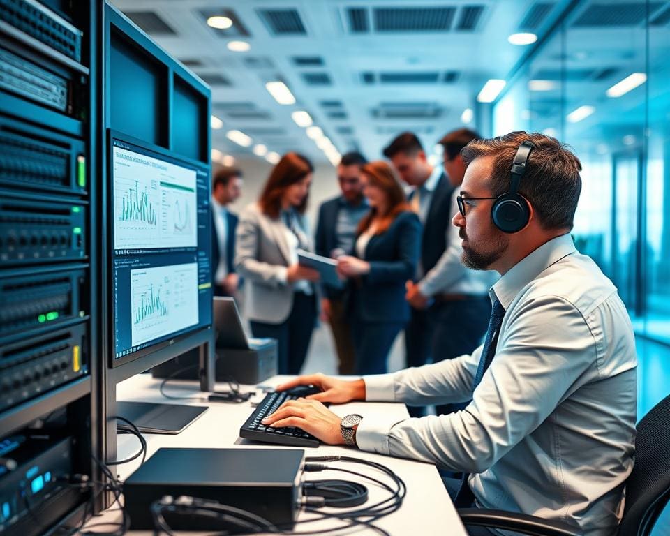 Hoe ondersteunt een IT-beheerder organisaties?