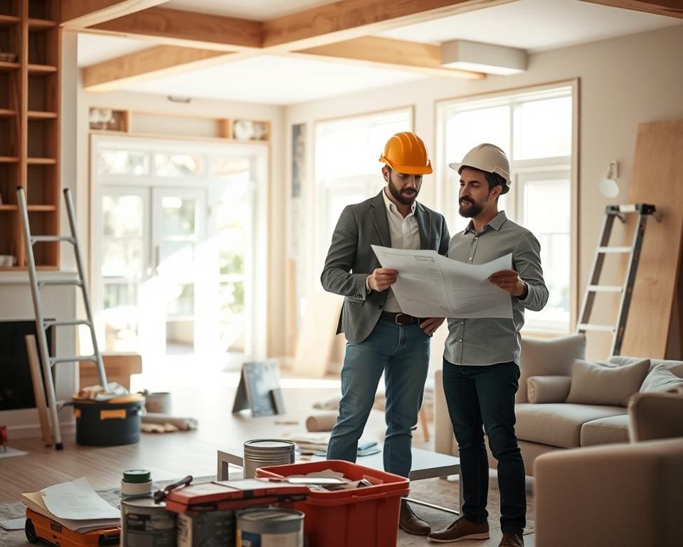 Wat doet een aannemer bij woningrenovaties?