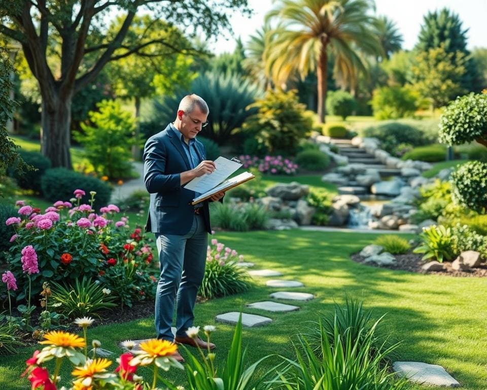 Wat doet een tuinontwerper bij een nieuwe tuin?