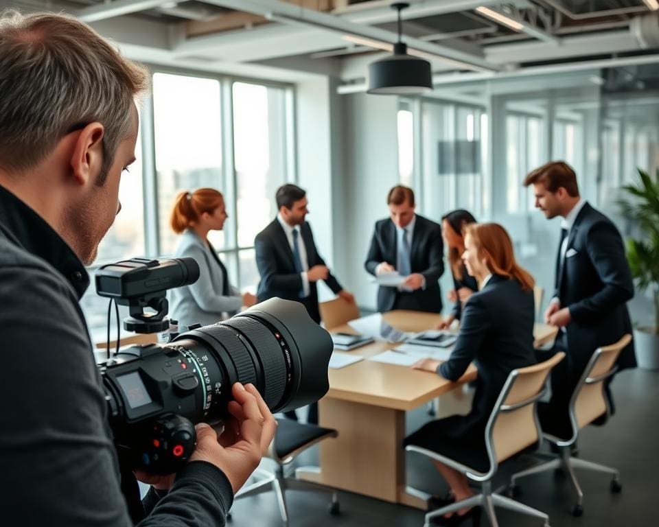 Wat levert professionele bedrijfsfotografie op?