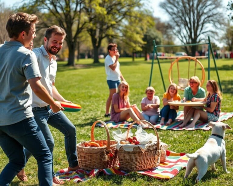 activiteiten met vrienden buiten