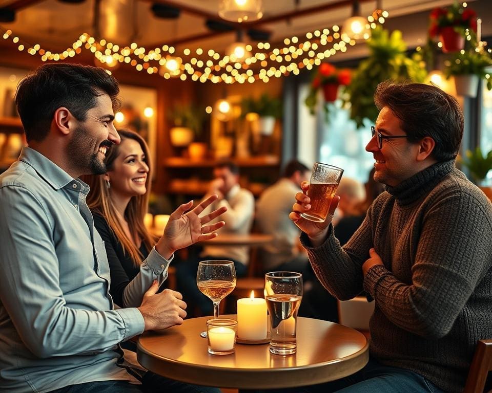 avondje uit gezellig