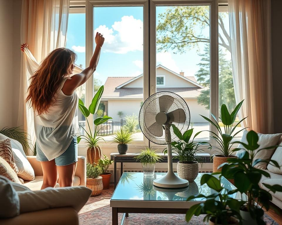 huis koel houden zomer