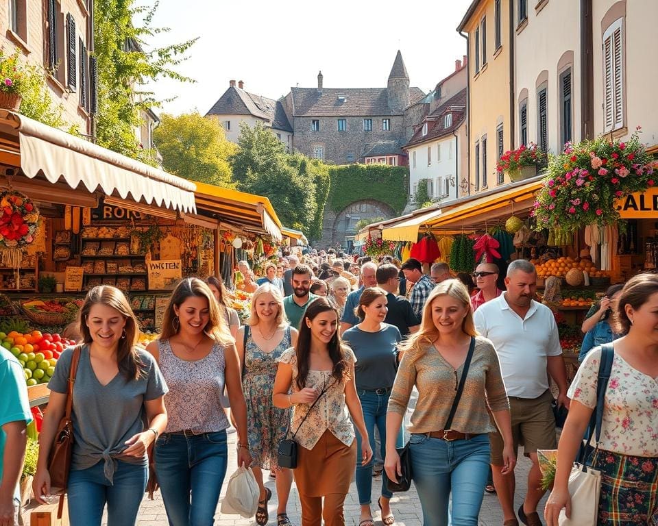 leuke markten bezoeken