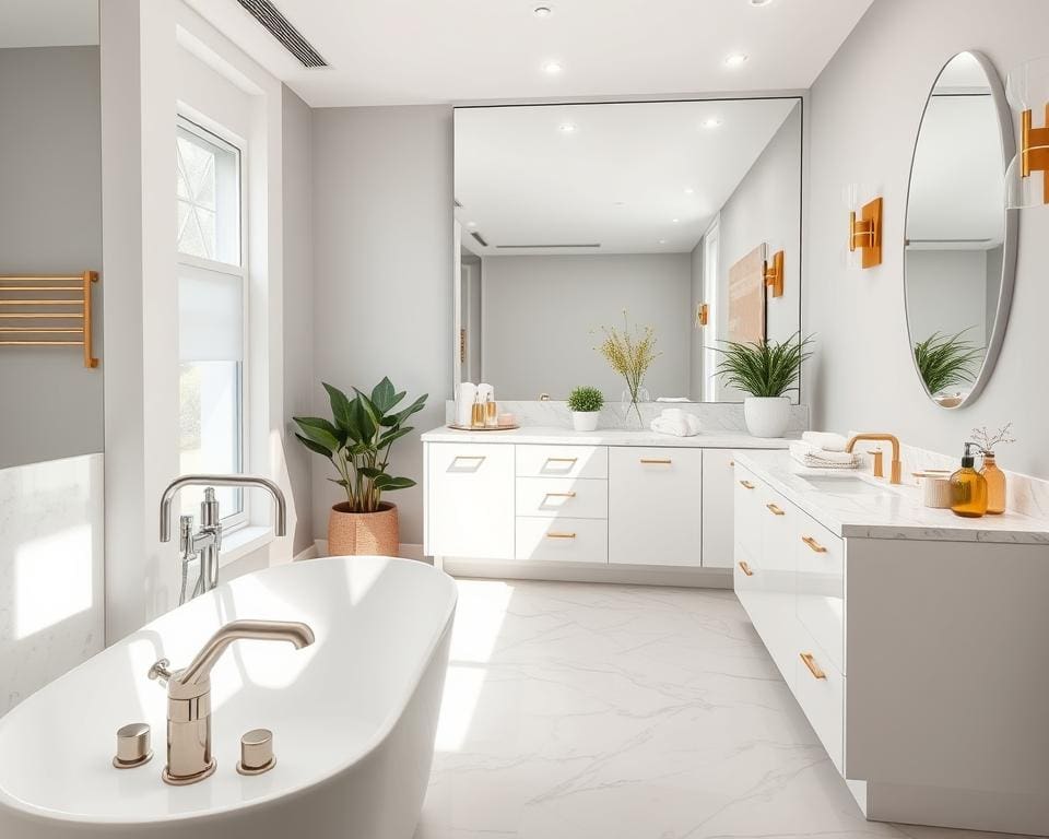 moderne badkamer inrichten