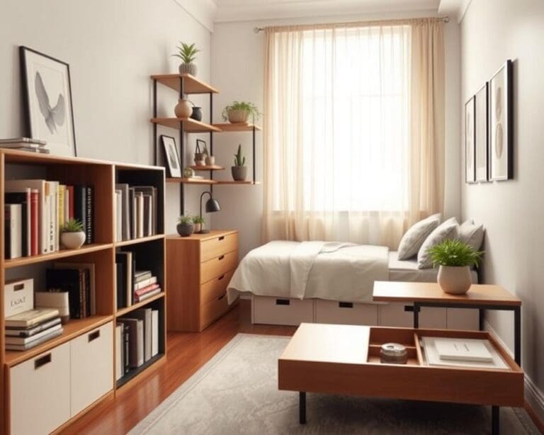 opbergideeën kleine ruimtes