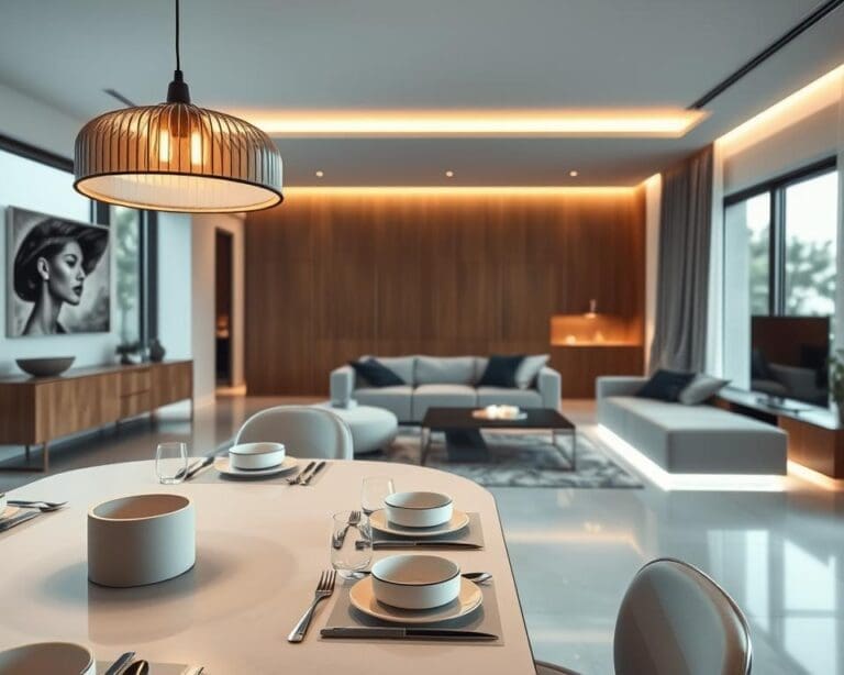 verlichting strak interieur