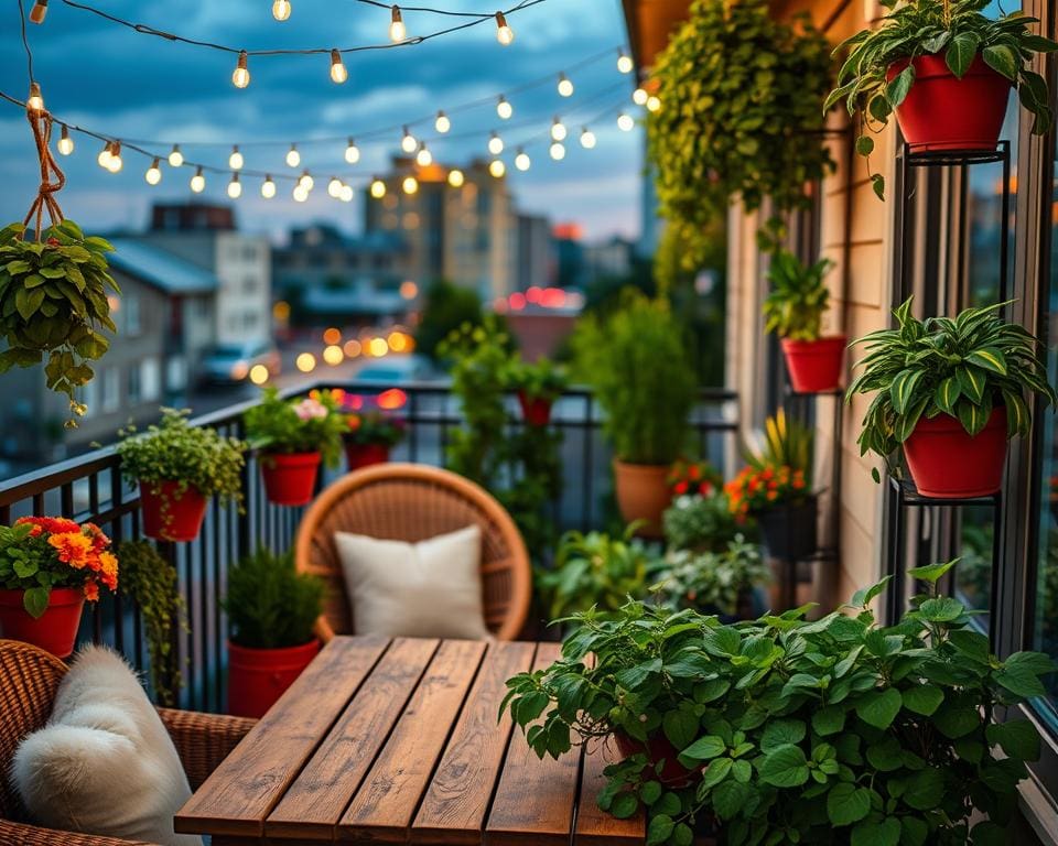 balkon inrichten