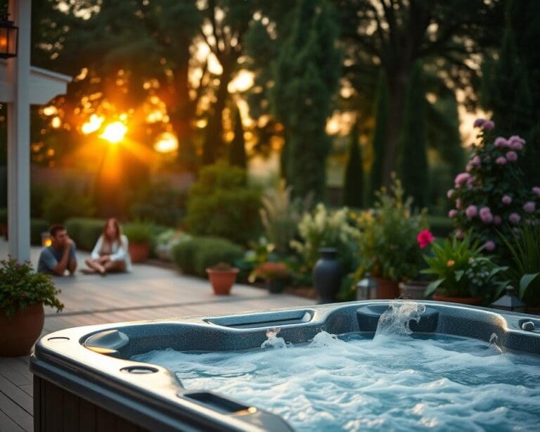 hottub tuin