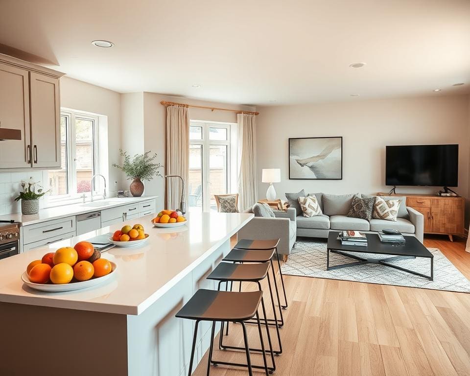 open keuken woonkamer