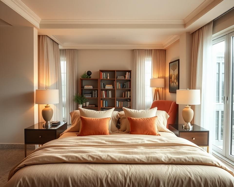 rustige slaapkamer