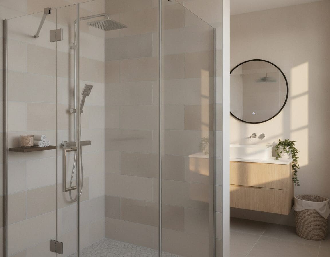 douche voor kleine badkamer