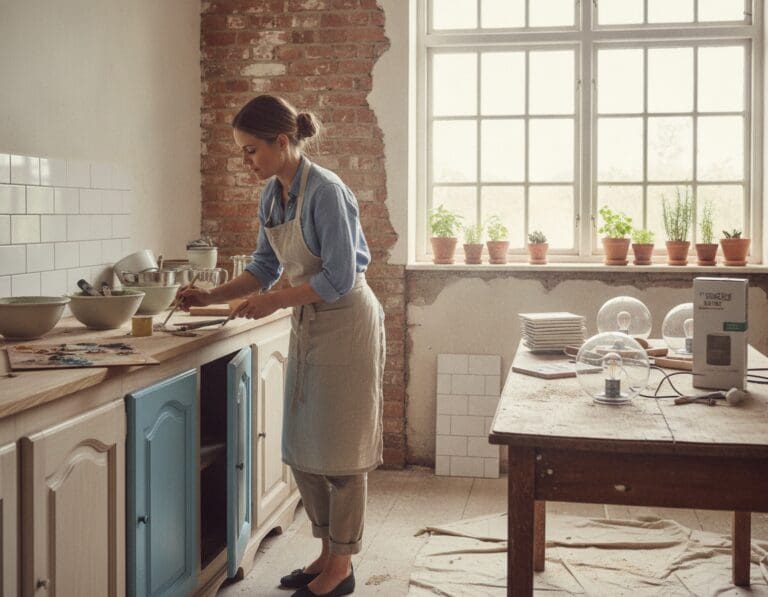 oude keuken opknappen