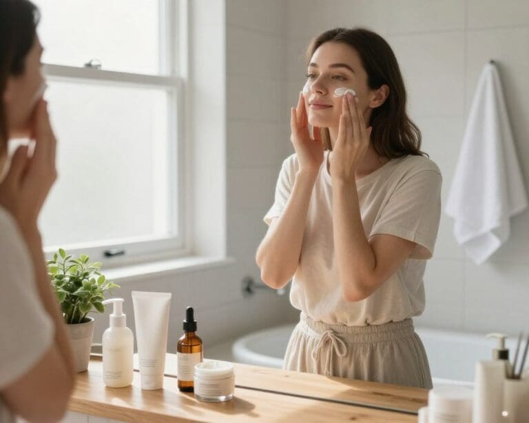 skincare routine