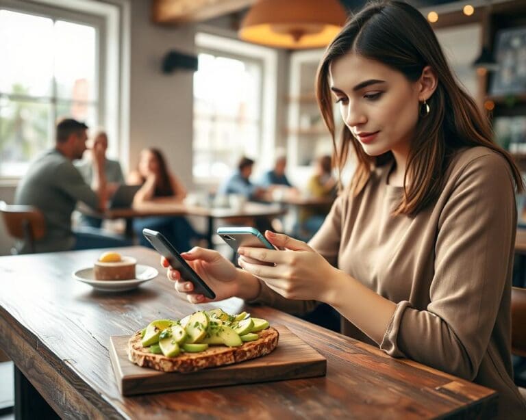 social media fotografie