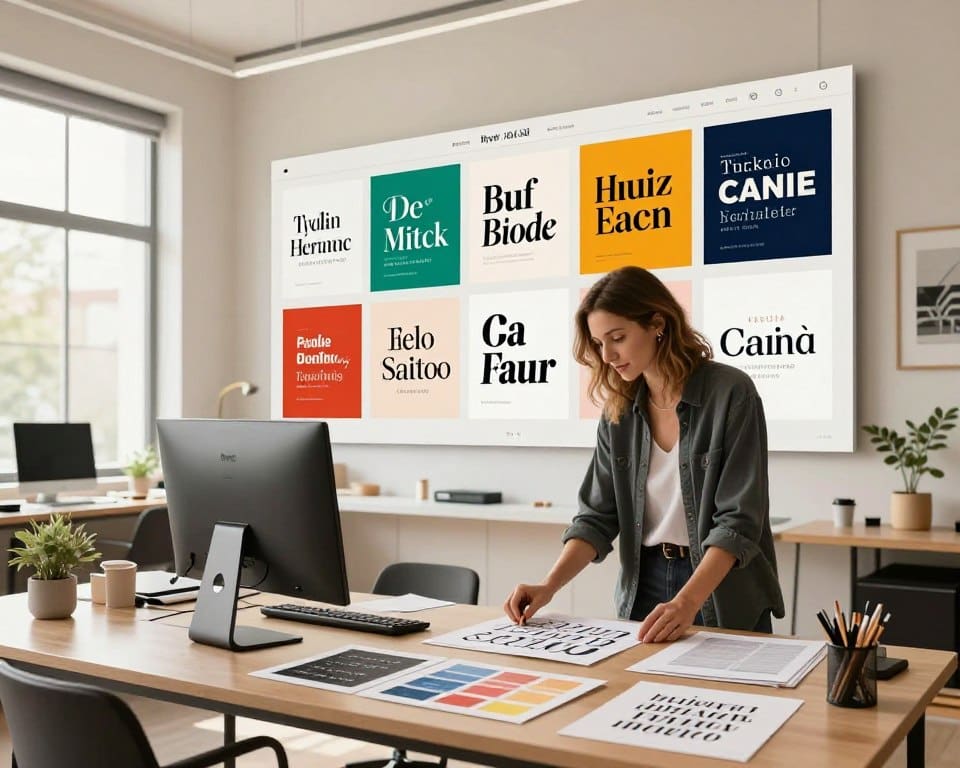 typografie webdesign