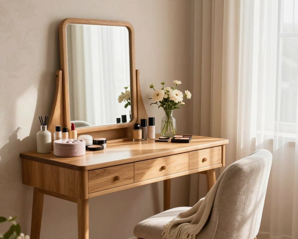 kaptafel inrichten